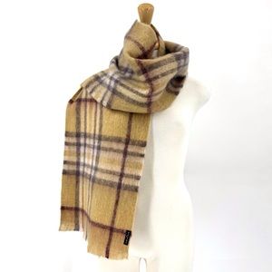 Fraas Recycled Polyester Classic Plaid Patterned Rectangular Winter Scarf